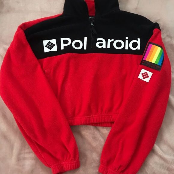 Forever 21 Sweaters - Polaroid Quarter-zip